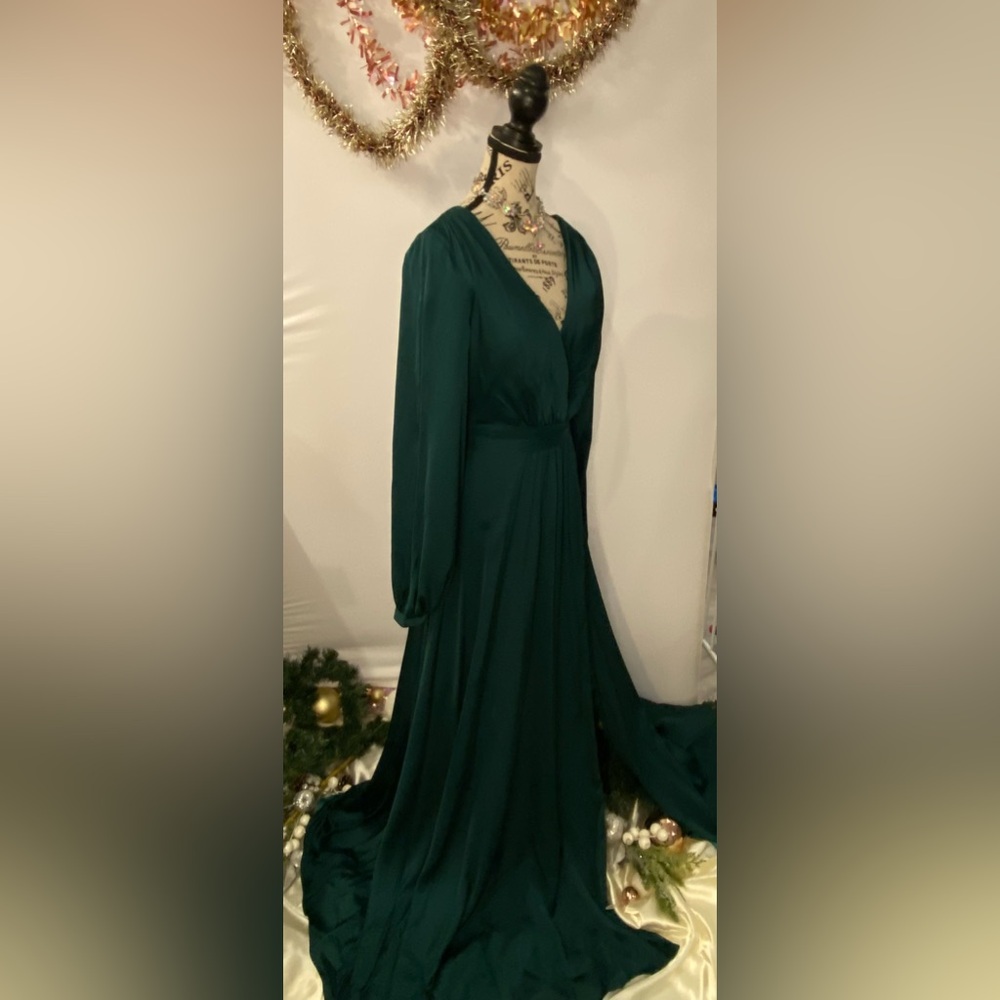 Cinderella Divine Emerald 7475 Gown